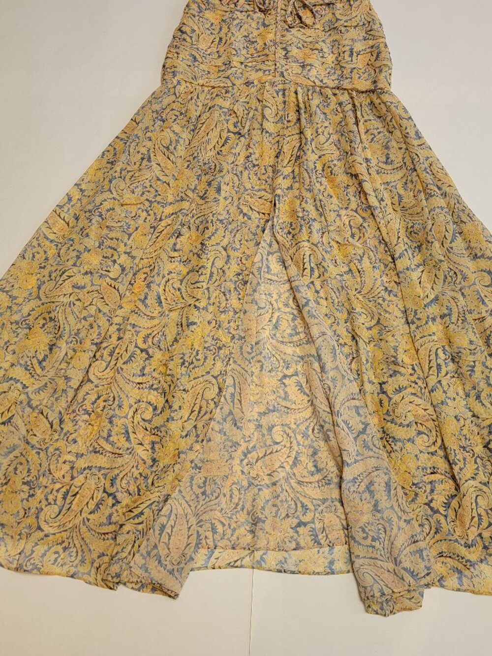 Veronica Beard Lucine Paisley Silk Gown - Picture 6 of 16